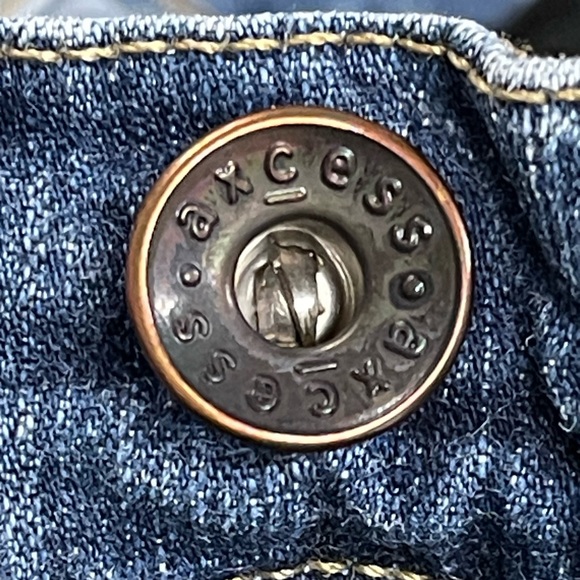 Axcess Medium Wash Denim Jeans 14 Short - Picture 6 of 10